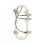 For T-Embed CC1101  Case External Antenna Upgrade Shell Kit with Antenna for Internal Antenna Version A 7