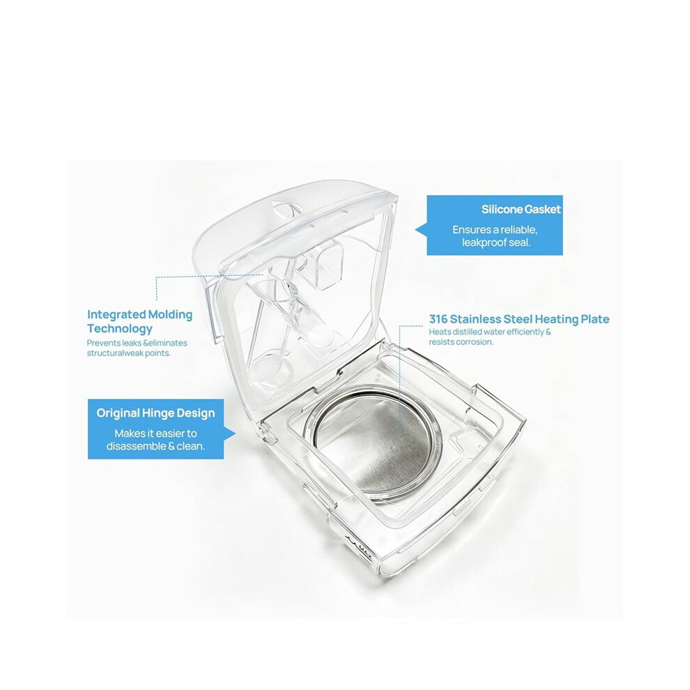 Replacement Water Chamber for AirSense 11/AirCurve 11,with 24 Packs Filters for AirSense 11 & AirCurve 11 CPAP Machines