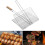 Chrome Steel BBQ Grill Basket Rustproof 16