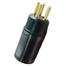 Vergoldeter 5-Poliger Kopfhörer-Leistungsverstärkerstecker mit Kupferleitern für SR-X9000, SR-L300, L500 und L700
