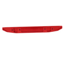 PáRa-Choques Traseiro de Metal com Gancho de Reboque para Axial SCX24 AXI00005 Gladiator 1/24 RC, PeçAs de AtualizaçãO de Carro, Vermelho