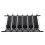 Black Multipurpose Drink Organiser 6 Row 3