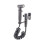 1-In-2-Out Dual Control Valve  Multi-Function Kran  Dusch Tryck Badrumskran Kit för Bidé och Dusch-A 1