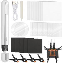 Kit D'Aplatissement et Nettoyage Cartes à Collectionner pour les Collectionneurs JCC (Jeux Cartes à Collectionner) - Fournitures Nettoyage et