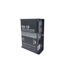 Da-10 Aktiver DIBOX Impedanzwandler Audio-Isolator DI-Box Gerät Tragbarer Musik-DI Aktiv