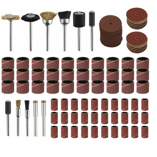 Kit d'accessoires pour outils rotatifs 150 pièces