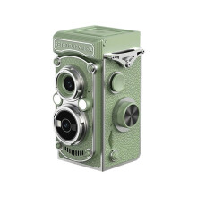 Appareil Photo Numérique Vintage, Double Objectif, Écran 1,54", 5 MP, Vidéo FHD 1080p, Vlogging, Appareil Photo Rétro Portable avec Flash, 64 Go