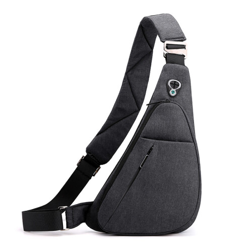 Brusttasche für linke Schulter Black