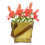 Retro Bag Vase for Fresh or Dried Flowers 2
