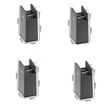 Verstellbare Möbelbeinpolster, 4er-Pack M