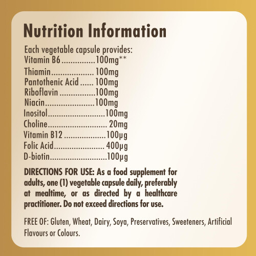 Solgar Solgar Vitamin B-Complex "100" Extra High Potency Vegetable Capsules - Pack of 1 2