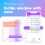 Easy@Home 25 Ovulation Test Strips, Ovulation Predictor Kit, Powered by Premom Ovulation Predictor iOS and Android App, 25 LH Strips 2