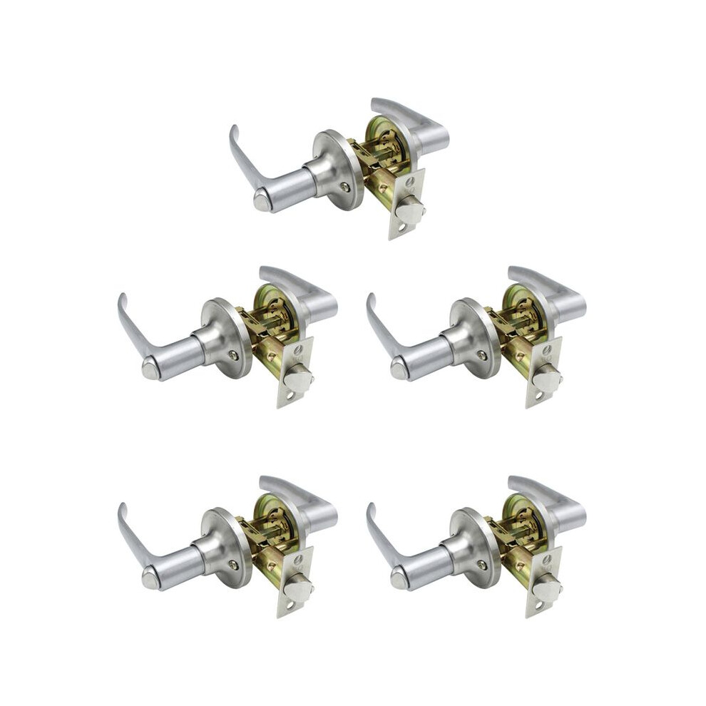 5X Door Handle Lock Entry Sliding Front Doors Entrance Keyed Locks Home Use For Bedroom Living Room Indoor Household 6032910561238