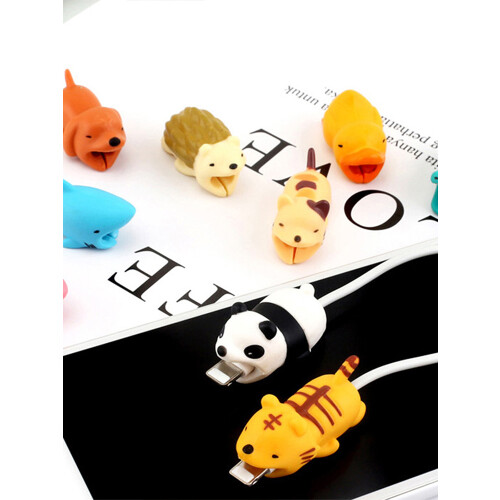 Soft Silicone Animal Cable Protector 2x2x4cm 2