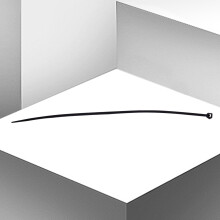 3mm x 150mm Auto Wire Push Cable Zip Tie Organizer White Black 200 Pcs