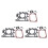 3X  Gasket Replacement for 796584 699168 692410 17.5-18.5HP OHV Engine 1