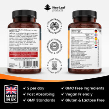 Vitamin C Tablets 1000mg - Enriched with Bioflavonoids & Rosehip -