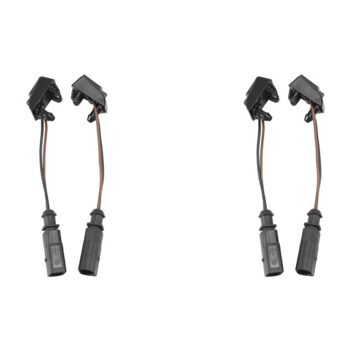 4PCS Windshield Windscreen Washer Nozzle Spray Jet 1Z0955986 for  OCTAVIA 2004-2015 Heated