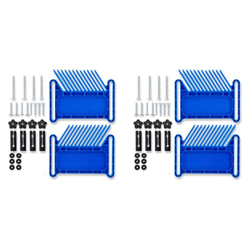 2X Upgraded Featherboard Safety Device Stackable Feather Board Fits Most Standard , T-Slots, T-Rails  Table Saws,