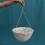Brown Rattan Hanging Garden Planter 16