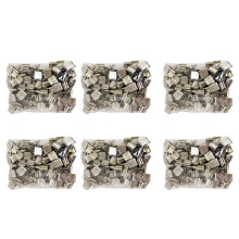 600 PCS Metal Wick Sustainer,Wick Holder for Wood Wick Candle
