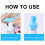 Reusable Leak Proof Bottle Covers Travel 8 Pack 12