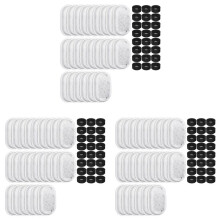 144 Pack Cat Water Fountain Filters,Cat Fountain Replacement Filters for Adjustable Water Flow Pet Water Fountain