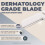 Dermaplaning Tool (9 Count) – Easy to Use Dermaplane Razor for Face – Practical 5