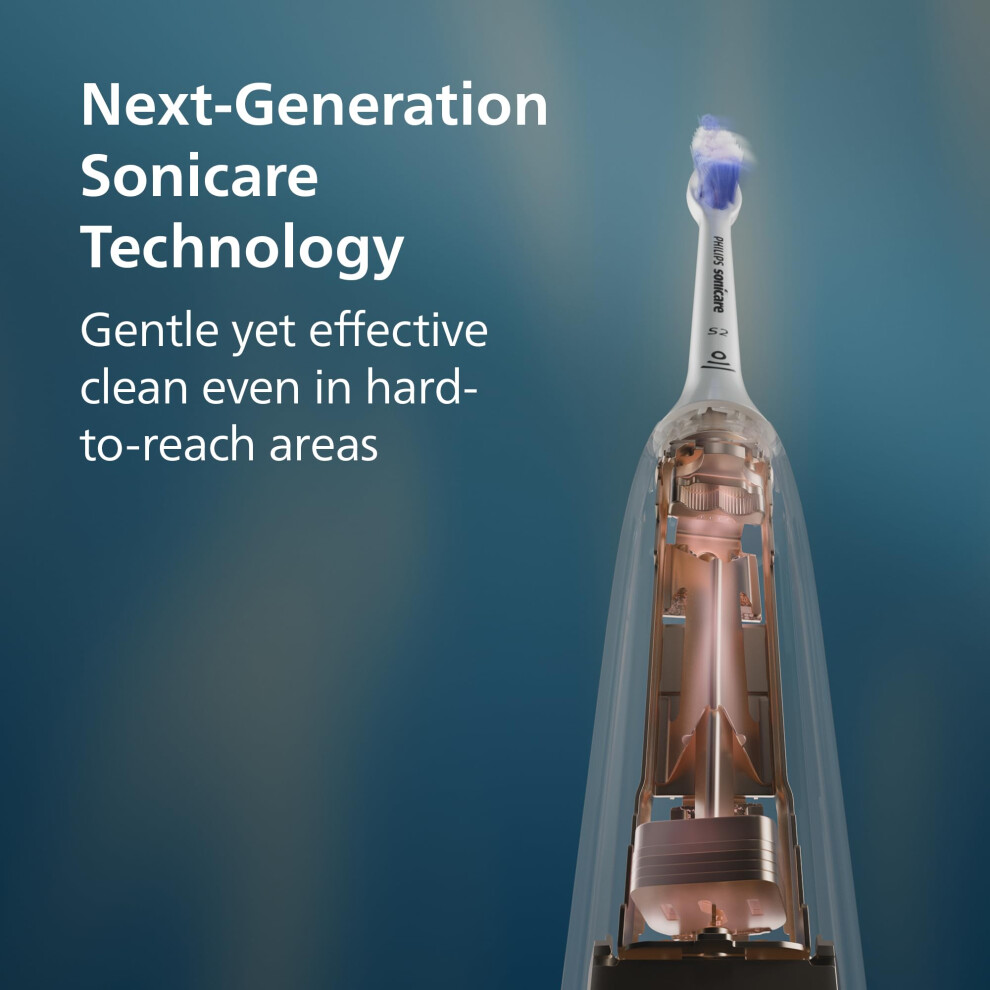 Philips Sonicare 5500 Electric Toothbrush, Sonic Toothbrush With 2 Modes, Pressure Alert, Easystart, Smartimer And Brushpacer, Model Hx7110/02 White