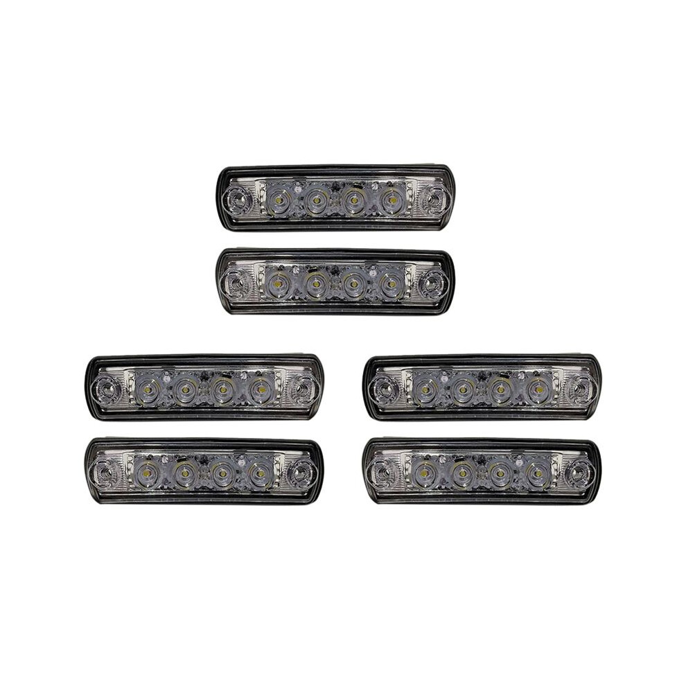 6Pcs 24V Truck Led Sun Visor Sunshade For Truck Tgx Truck Tgs 81252606121 Light 6032759644123