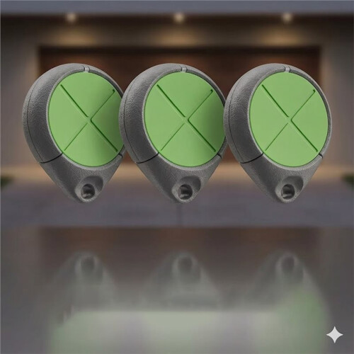 3pcs for Merlin E970M Garage Door Remote Control for Merlin 2.0 Garage Door Remote 433MHZ E960M E940M E945M E950M 1