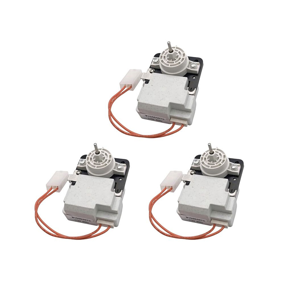 3X Refrigerator Evaporator Fan Motor For Wpw10464673 Ps7320664 Ps11755167 3020513 115V 60Hz 6031444417110