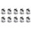 10X Round Base 4 Digit Manual Hand Tally Mechanical  Click Counter 1