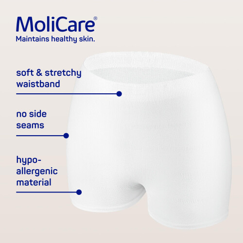 Molicare Premium Fixpants | Washable Net Fixation Pants, Worn with 1