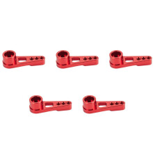 5 Pcs 25T Servo Arm Horn for A949 A959-B A969 A979 K929 RC Car Parts,Red