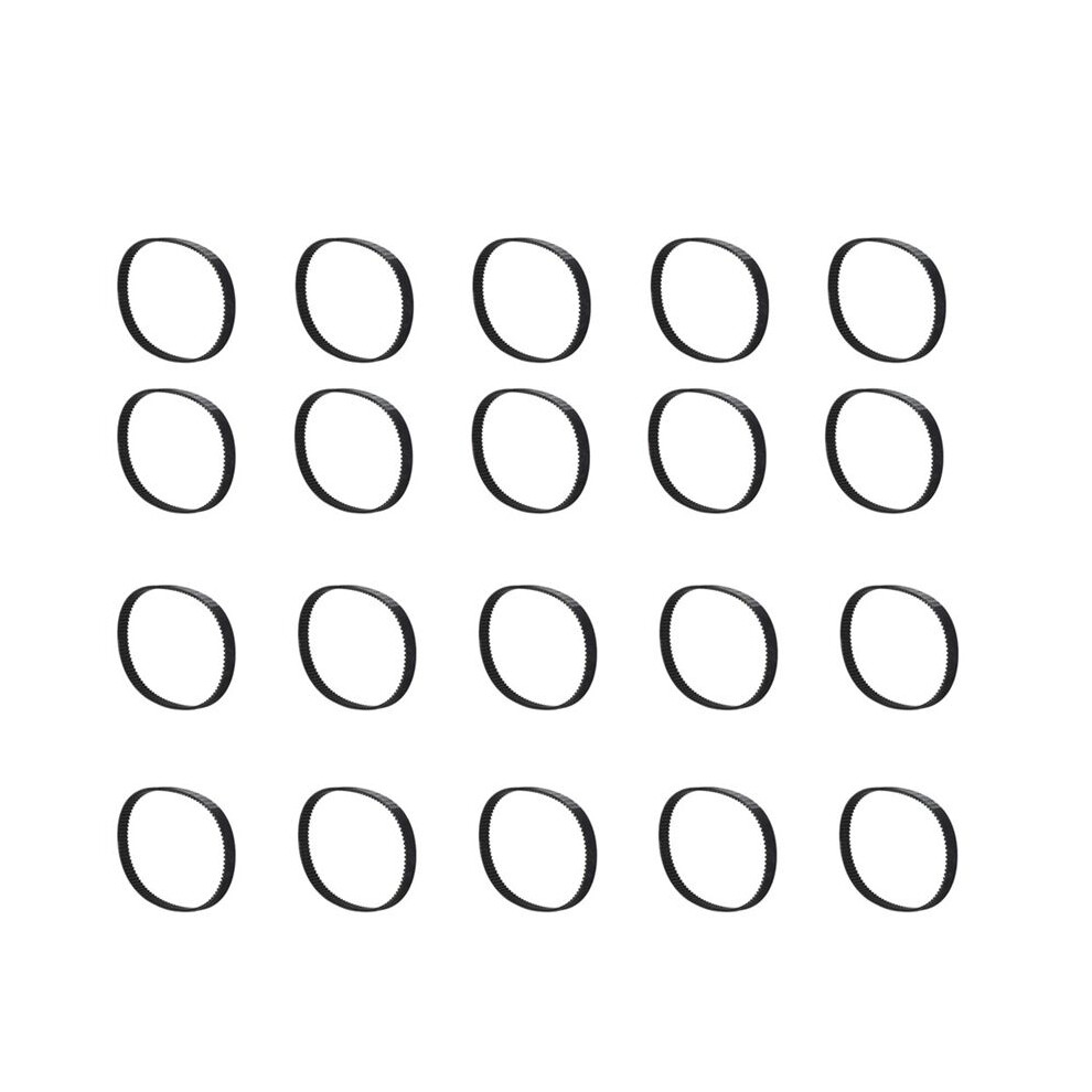 20X Driving Belt Band For E-Scooter Electric Bike Replacement Belt For Electric Scooter E-Scooter 535-5M-15 Black 6033402111344
