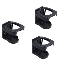 3X Schwarzer Kunststoff Faltbarer Auto LKW Getraenkeflasche Halter