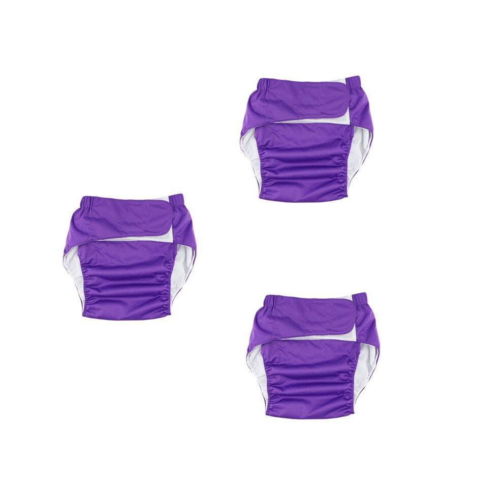 3X Super Large Reusable Adult Diaper for Old People and Disabled, Size Adjustable Waterproof Incontinence Pants