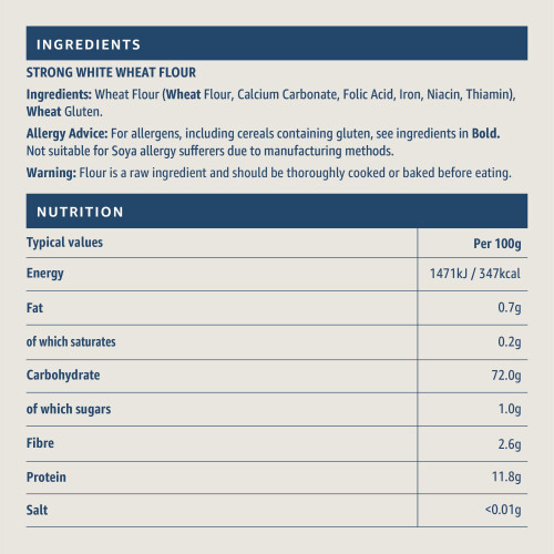 by Amazon Strong White Flour, 1.5kg, Perfect for bread 2