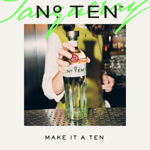 Tanqueray No. Ten Gin | 47.3% vol | 1L | Distilled 4 Times | Notes of 1