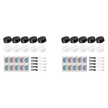 20 Pack 3D Night LED Light Lamp Base + Remote Control + USB Cable, 16 Colors Light Show Display Stand for Acrylic