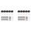 20 Pack 3D Night LED Light Lamp Base + Remote Control + USB Cable, 16 Colors Light Show Display Stand for Acrylic 1