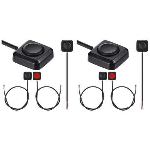 8 Pcs Momentary  Momentary Push Button  Off  12V 24V Surface Mount  Button