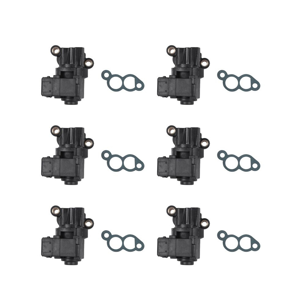 6X 35150-02600 New Idle Air Control Valve For Amica Atos Getz Picanto 3515002600 35150 02600 Black 6031945937285