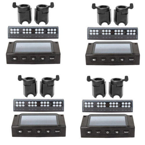4X Capa de Monitor LCD para Scooter  S1 S2 S3 de 8 Polegadas com AlçA de Freio Acelerador Capa de Lâmpada LED