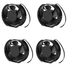 4X Axial Fan FP-108EX-S1-B 220V 38W Dual Bearing Cooling Fan Oval 172X150X51mm