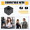 10Pcs Microphone MarkFlag Mic Station- Square Interview Box Stand Flags Shaped Holder Reporter Injection,Black 4