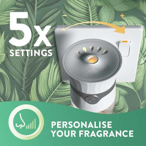 Air Wick Electrical Plug In Refills, containing Essential Oils, White Vanilla Bean Scent - 6 Refills x 19ml 2