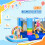 Children is bouncy castle with trampoline 7