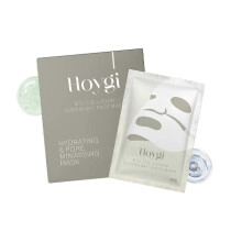 Hydrating Collagen Facial Mask Set Firming, Lifting & Long-Lasting Moisture with Hyaluronic Acid & Niacinamide 4-Piece Skin Rejuvenation & Anti-Agin
